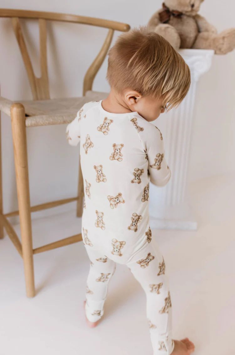 Kendy x FF Bears | 🧸 Zip Bamboo Pajamas | Forever French