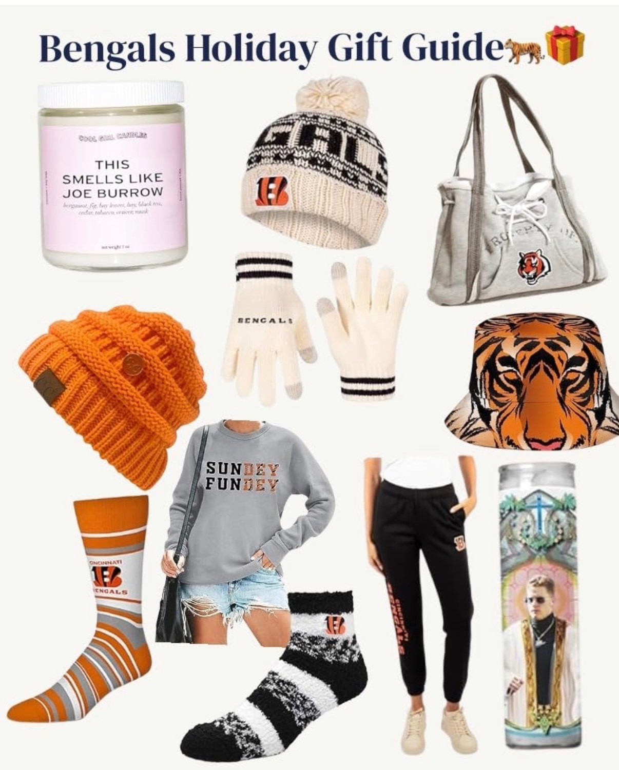 Amazon Cincinnati, Cincinnati Bengals Holiday Guide🧡🖤 #bengalsootd #nflgear #nflfashion 

#LTKGiftGuide #LTKCyberWeek #LTKFindsUnder100