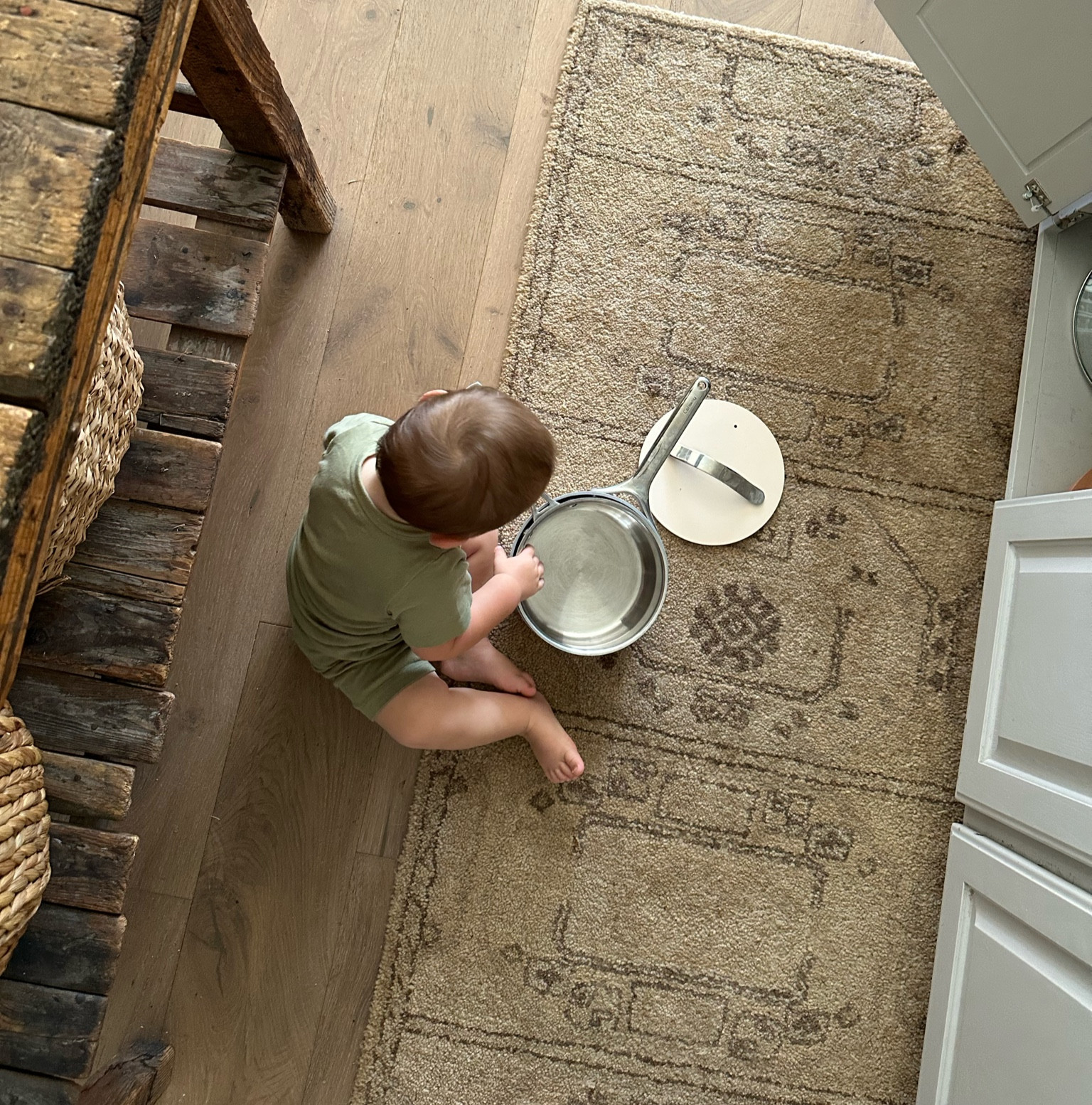 Little kitchen scenes 
Mcgeeandco, runner rug, Goumi kids, caraway pan

#LTKhome #LTKfamily #LTKkids