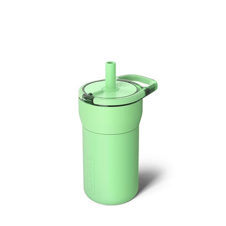 BrüMate Leap 12oz 100% Leakproof Kids Tumbler with Handle and Silicone Soft Straw | Durable Drop... | Amazon (US)