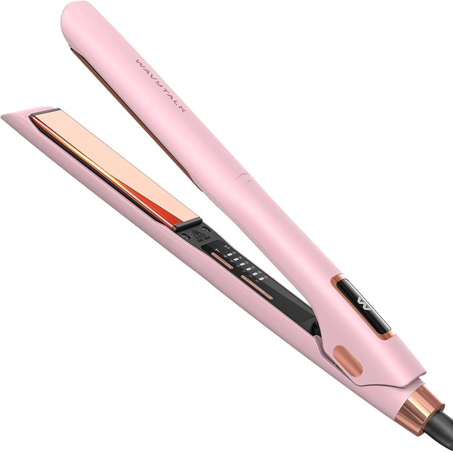 Wavytalk Professional Flat Iron Hair Straightener and Curler 2 in 1, Titanium Flat Iron for One-P... | Amazon (US)