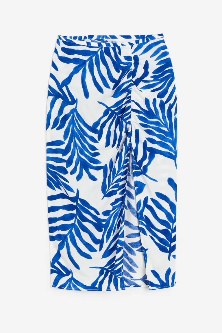 Crêped High-slit Skirt | H&M (US + CA)