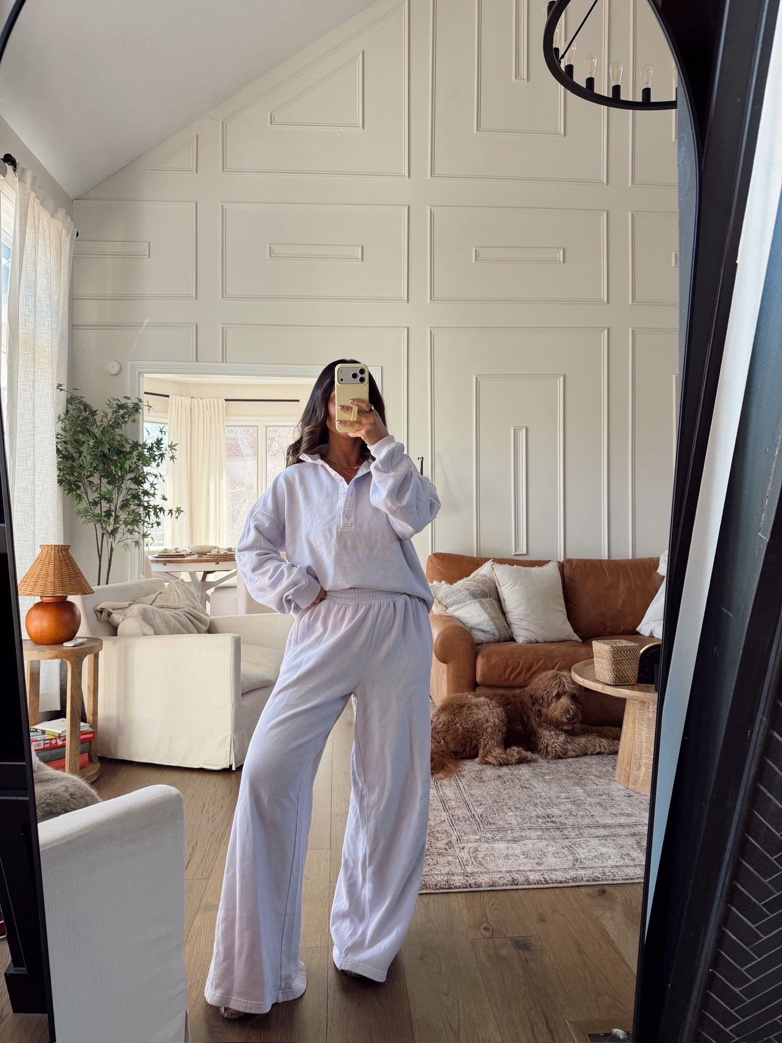 Lilac set from Aerie! Love the wide leg pants 💜

#LTKmomlife #LTKSeasonal #LTKootd