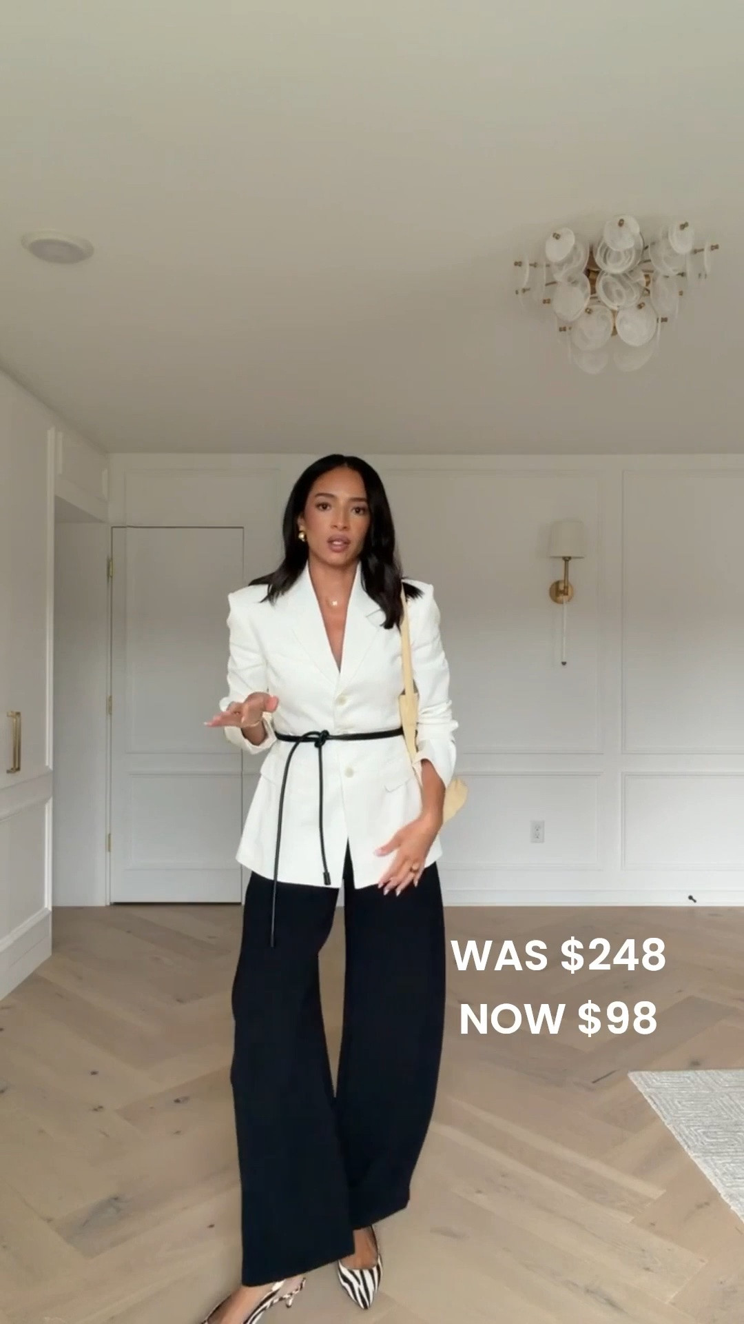 60% OFF linen blazer!! I love this jacket styled with these barrel pants! They’re so chic, fun and on trend. Plus they have pockets! Wearing size 4 blazer and size 6 black pants (exact accessories and shoes OOS but I’ve linked similars) 

workwear, work outfit, office outfit, summer outfit, summer workwear, work conference outfit, chic office outfit, barrel pants, office outfit, business casual workwear, teacher outfits, back to school outfits

#LTKSaleAlert #LTKSeasonal #LTKWorkwear