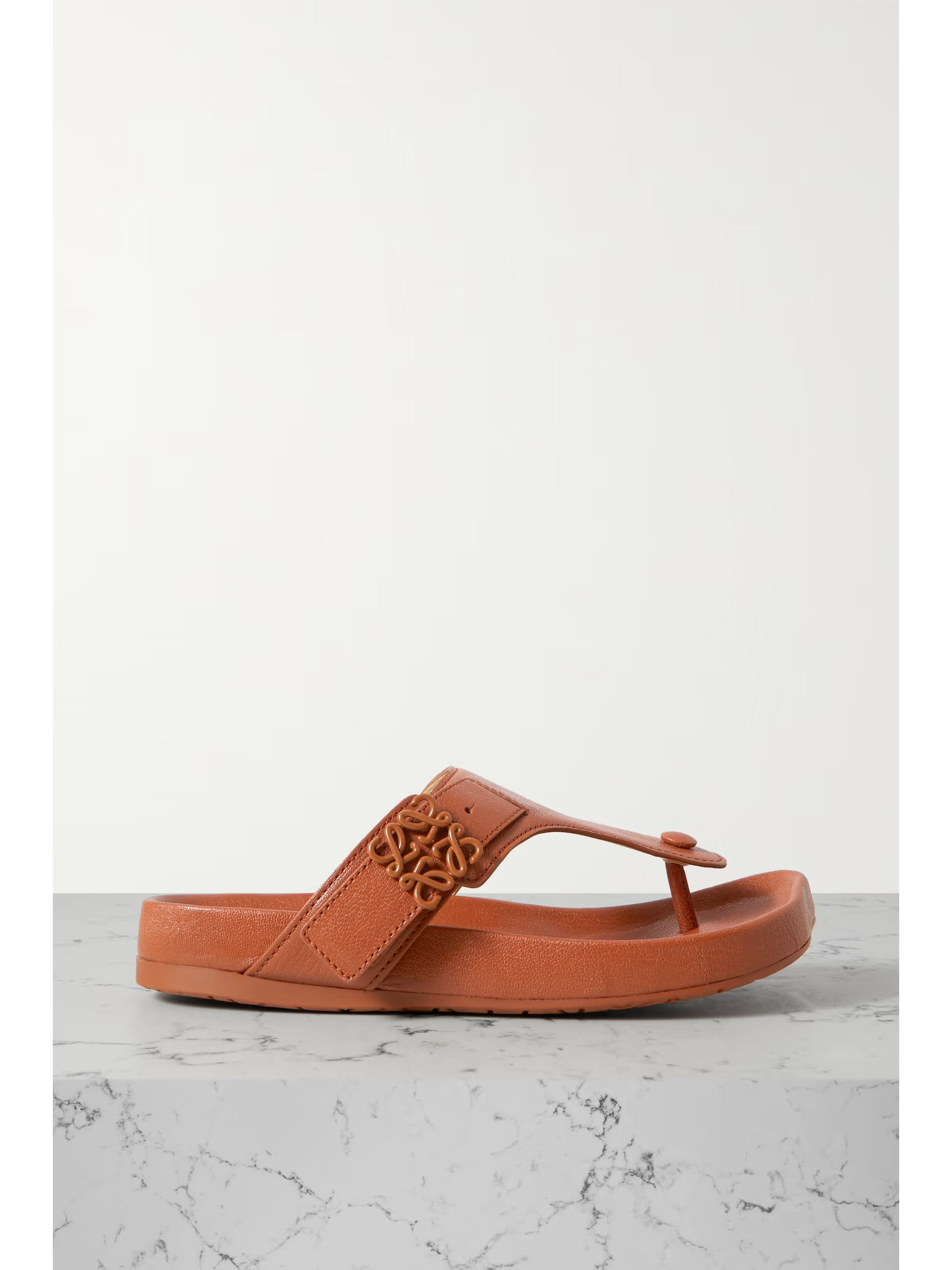 Ease embellished leather flip flops | NET-A-PORTER (US)