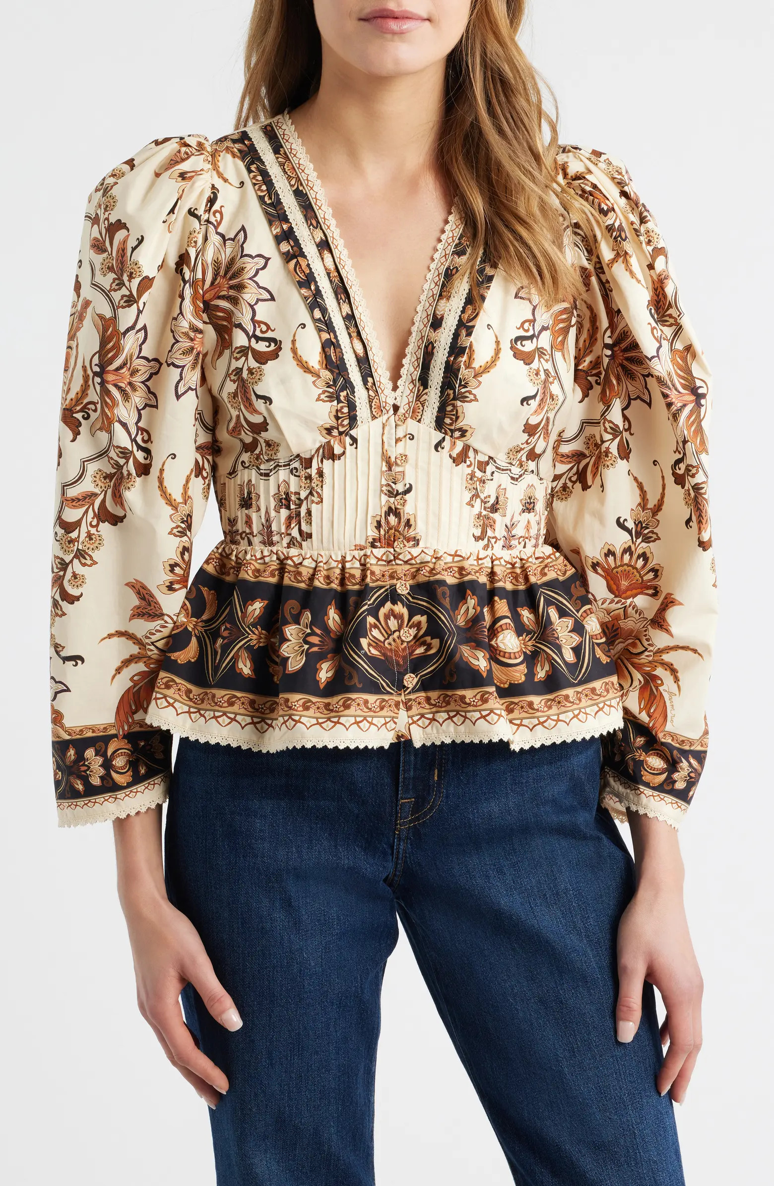 Majestic Garden Cotton Top | Nordstrom