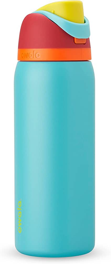 Owala FreeSip Insulated Stainless Steel Water Bottle with Straw for Sports and Travel, BPA-Free, ... | Amazon (US)