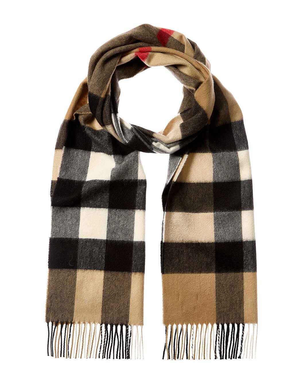 Vintage Check Cashmere Scarf | Gilt & Gilt City