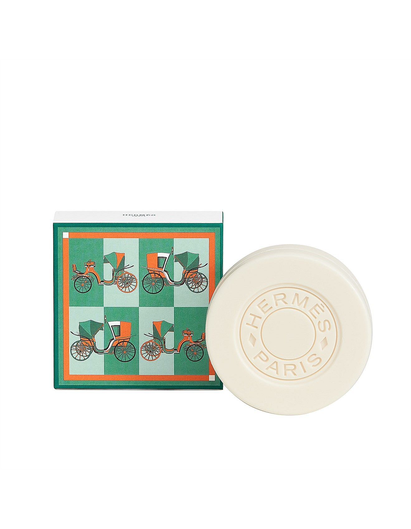 Hermes Eau d'Orange Verte Soap | David Jones (Australia & New Zealand)