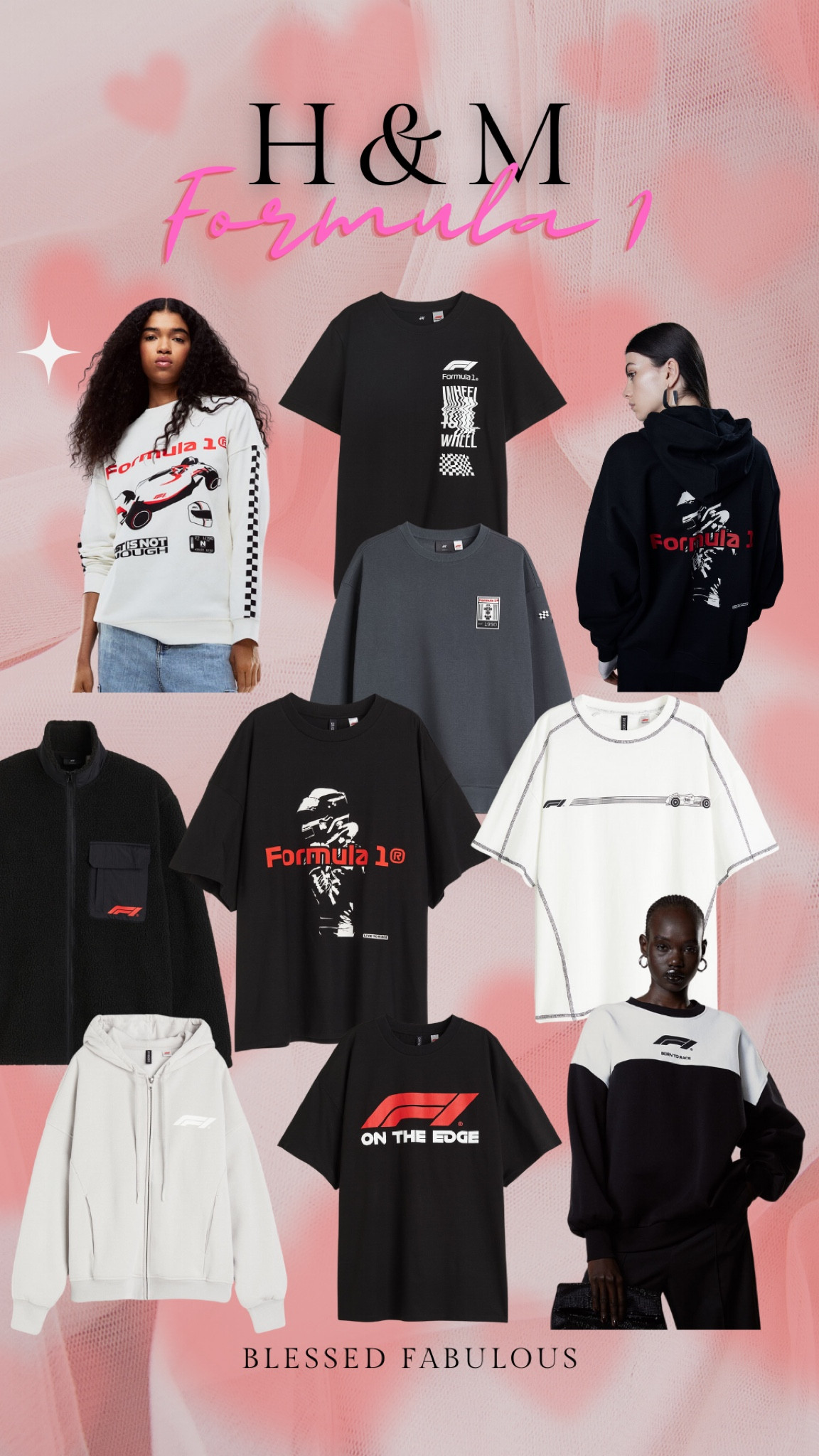 Formula 1 x H&M 

F1 merchandise, driver fits, racing car sweatshirt hoodie and t-shirts 

#LTKSpringSale #LTKfindsunder50 #LTKeurope