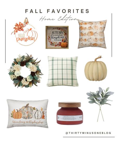 Some of my favorites to decorate your home this fall. 

#LTKSeasonal #LTKsalealert #LTKhome