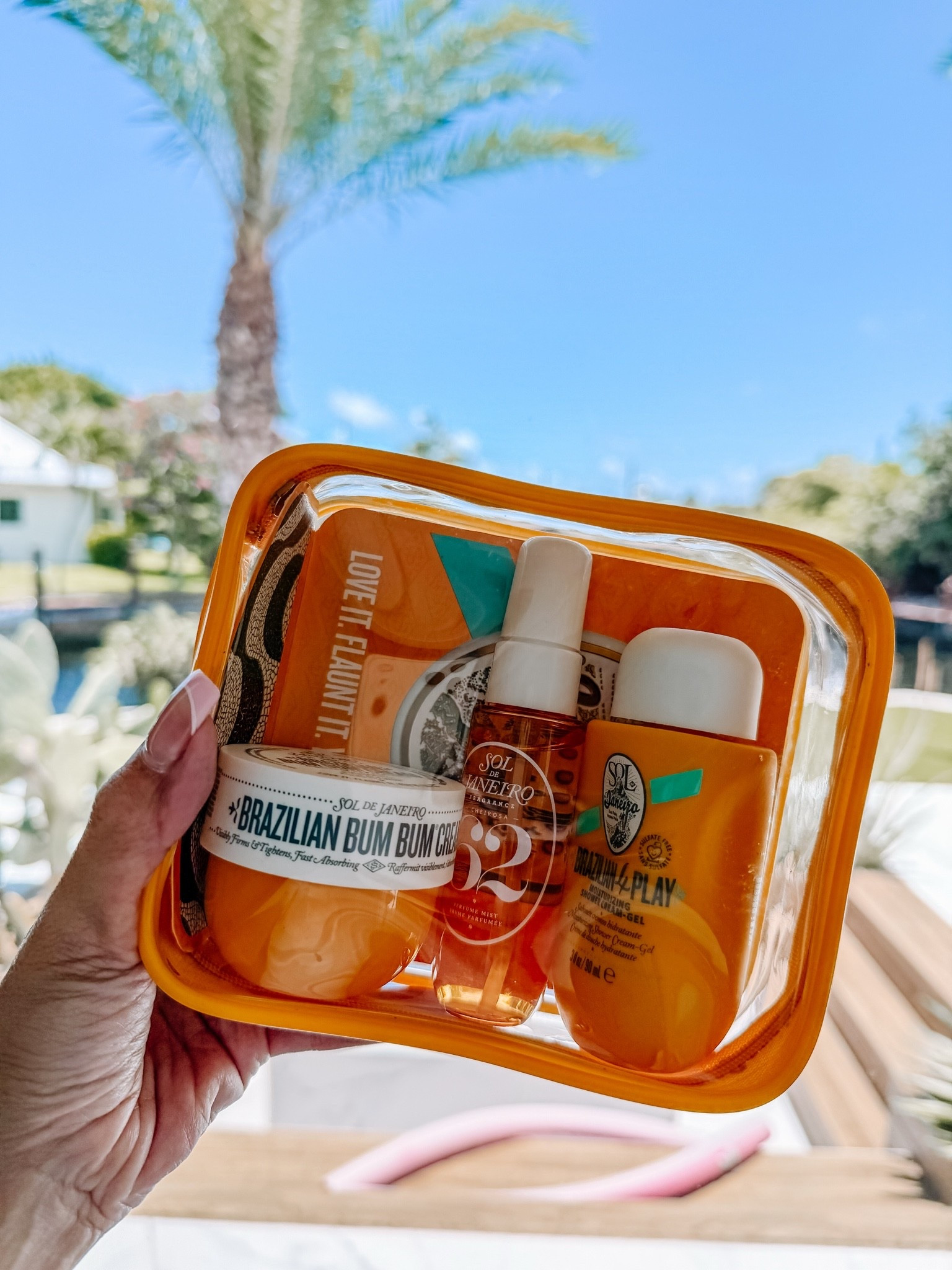 Summer in a pouch 🔗🫶🏼 My favorite Summer Scent also comes in travel size.

#LTKSeasonal #LTKTravel