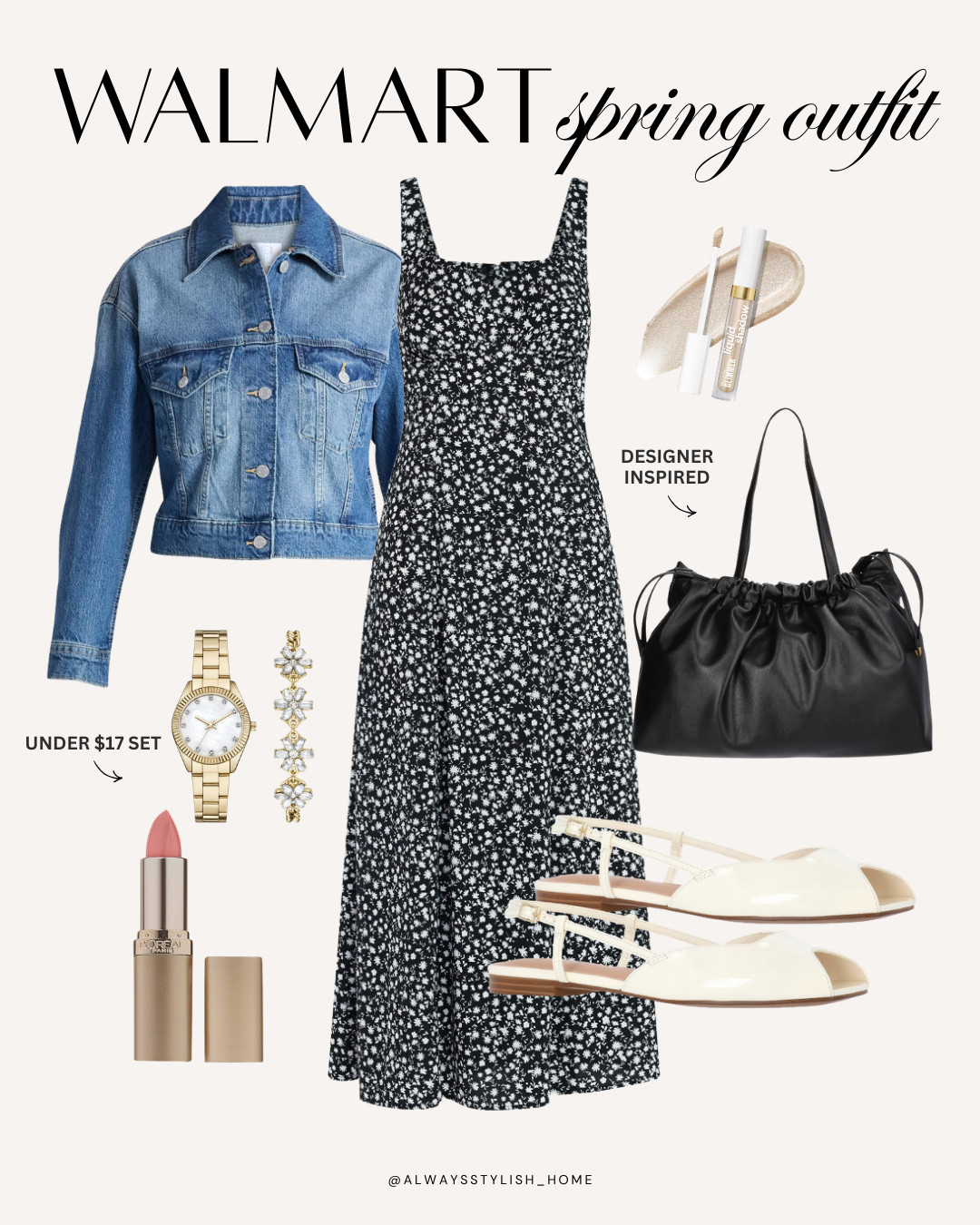 walmart fashion, walmart new spring fashion finds @walmart fashion finds #LTKootd #walmartfashion #walmartoutfits // walmart spring outfit idea, walmart dress, walmart denim jacket

#LTKSeasonal#LTKSaleAlert 

 #LTKootd #LTKSeasonal #LTKSaleAlert