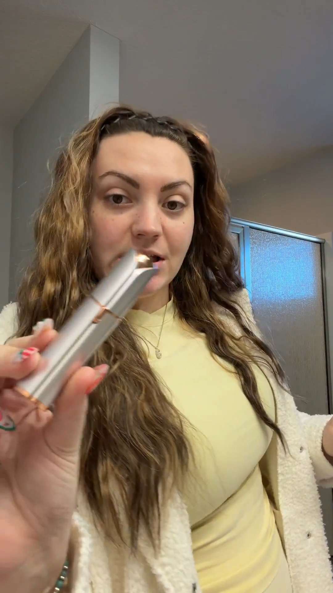 I use this facial hair trimmer from Amazon everyday! 

#LTKSaleAlert #LTKselfcare #LTKmomlife