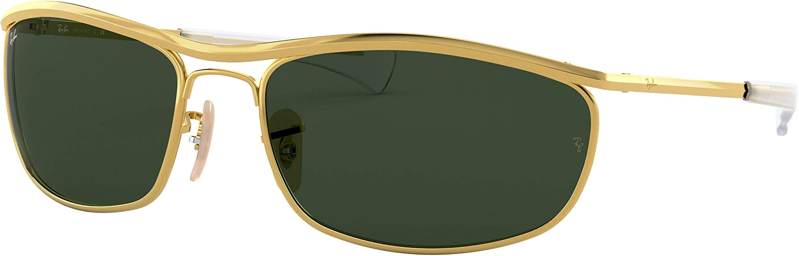 Ray-Ban RB3119M Olympian I Deluxe Rectangular Sunglasses | Amazon (US)
