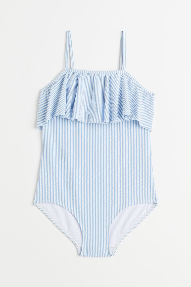 Flounce-trimmed Swimsuit | H&M (US)