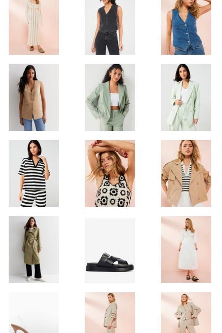Some of my favourite pieces from the very spring collection.

Spring fashion
Spring summer
Spring style
Summer style
Trench coat 
Cropped trench
Crochet
Tailoring 
Waistcoat style 

#LTKstyletip #LTKSeasonal #LTKeurope