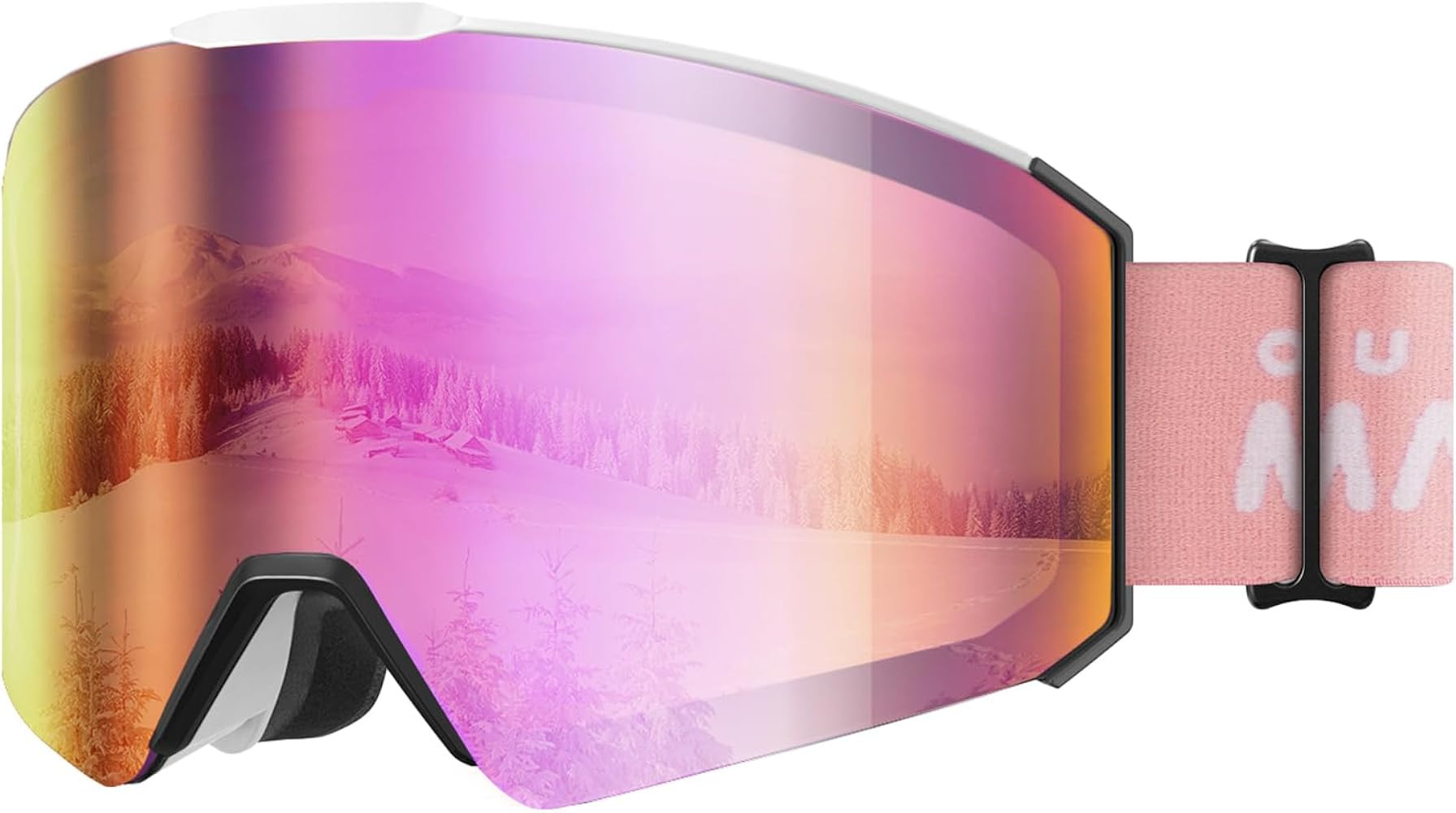 OutdoorMaster Falcon Kids Ski Goggles-Magnetic Interchangeable Lens,Anti Fog UV Protection OTG Sn... | Amazon (US)