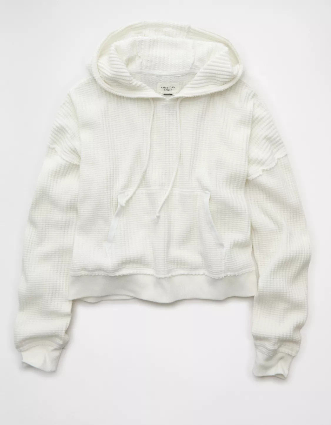 AE Waffle Fleece Hoodie | American Eagle Outfitters (US & CA)