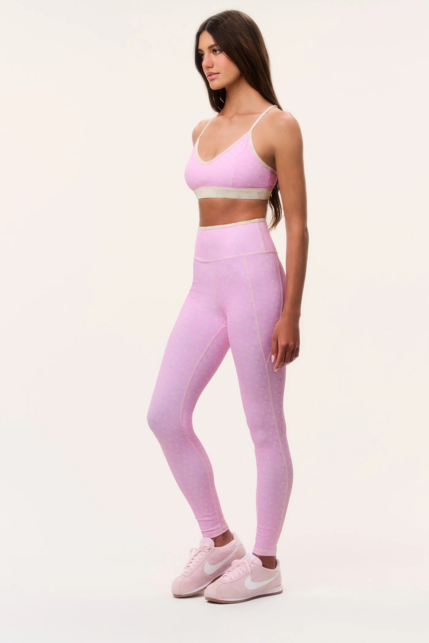 Highland Polaroid Rose Active Legging | LoveShackFancy
