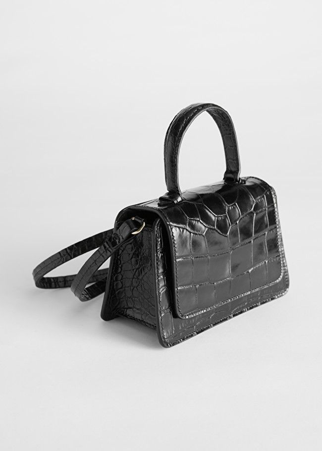 Croc Embossed Mini Leather Bag | & Other Stories (EU + UK)