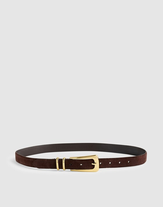 Elongated-Buckle Belt | Madewell