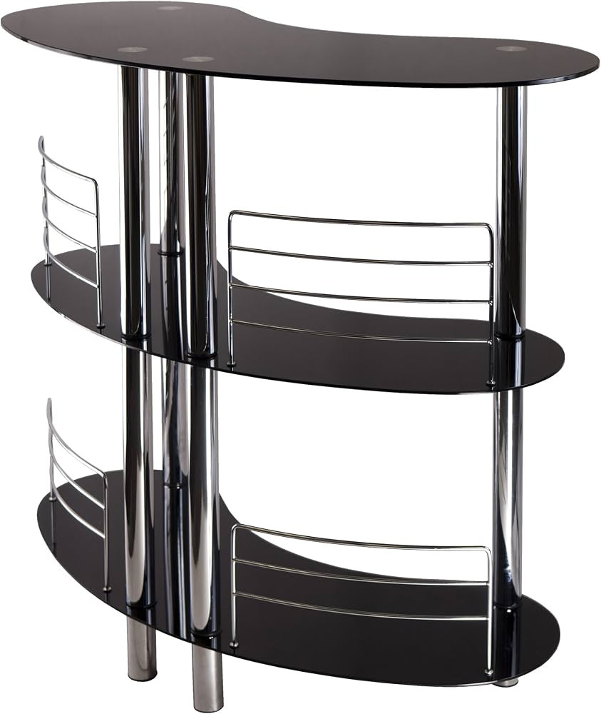 Winsome Martini Wine Storage, Black/Metal | Amazon (US)