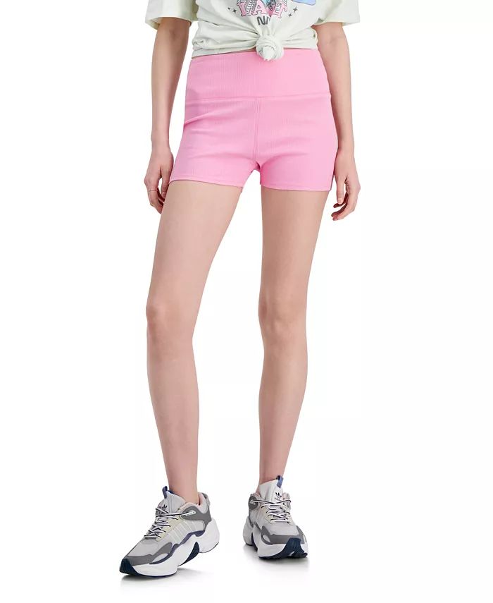 Juniors' Pull-On Bike Shorts | Macy's