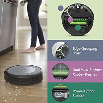 iRobot Roomba i3+ EVO (3550) Self-Emptying Robot Vacuum – Now Clean By Room With Smart Mapping,... | Amazon (US)