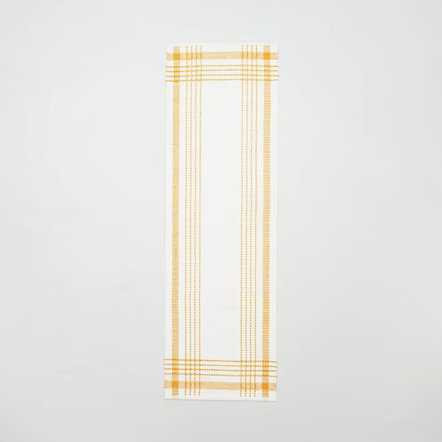 Indoor/Outdoor Mixed Border Stripe Hand Made Rug - Hearth & Hand™ with Magnolia | Target