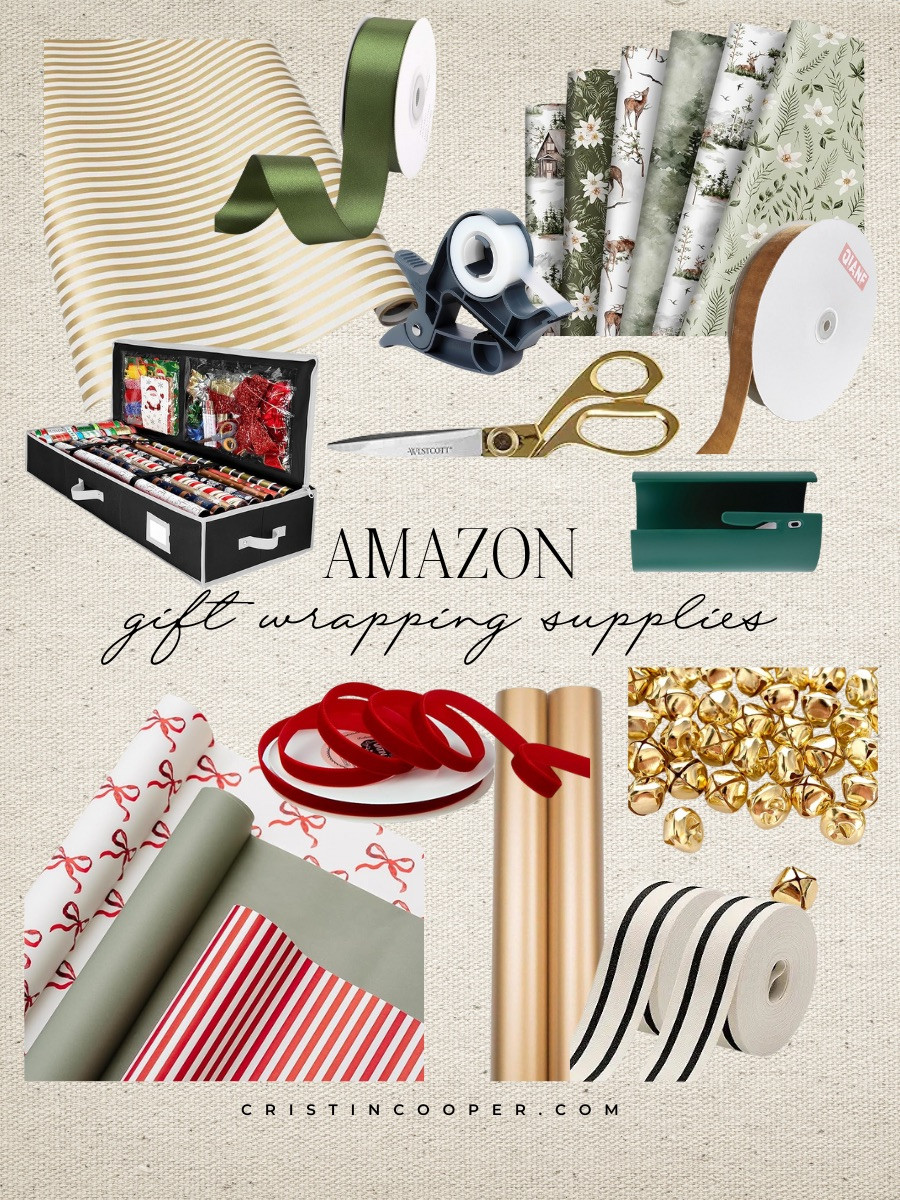 Amazon Wrapping Supplies 

 #LTKGiftGuide #LTKHoliday #LTKFamily