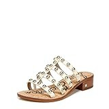 Sam Edelman womens Juniper Heeled Sandal Modern Ivory 5 M | Amazon (US)