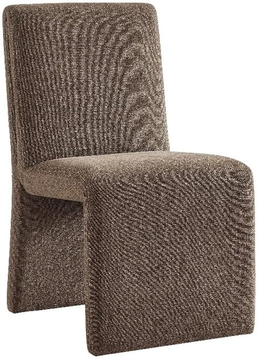 Modway Emory Fabric Slipper Dining Chair in Mocha \u2013 Upholstered Armless Dining Side Chair \u... | Amazon (US)