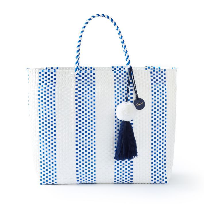 Sayulita Woven Beach Tote | Mark and Graham