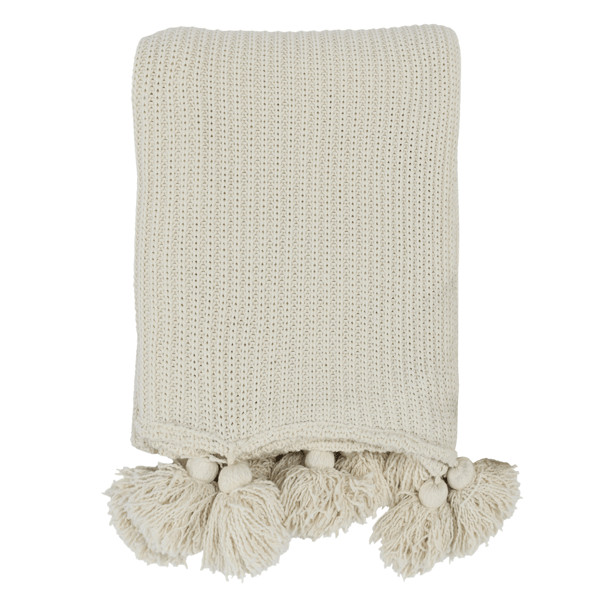 Vista Throw - Ivory | Z Gallerie