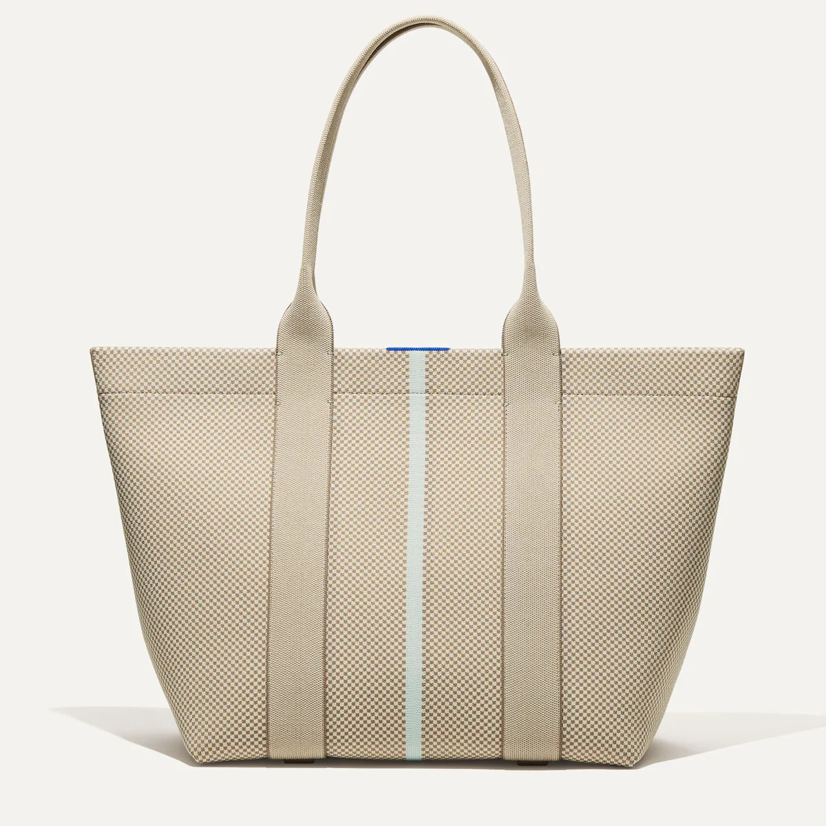 The Essential Tote - Coastal Mini Check | Rothy's