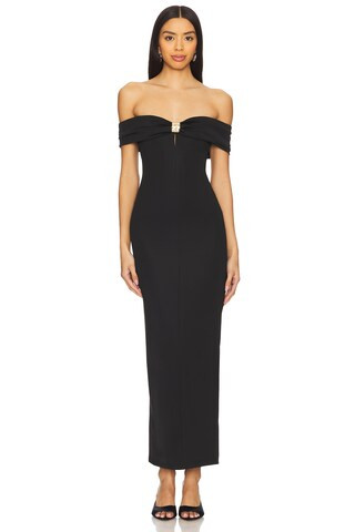 superdown Blake Off Shoulder Gown in Black from Revolve.com | Revolve Clothing (Global)