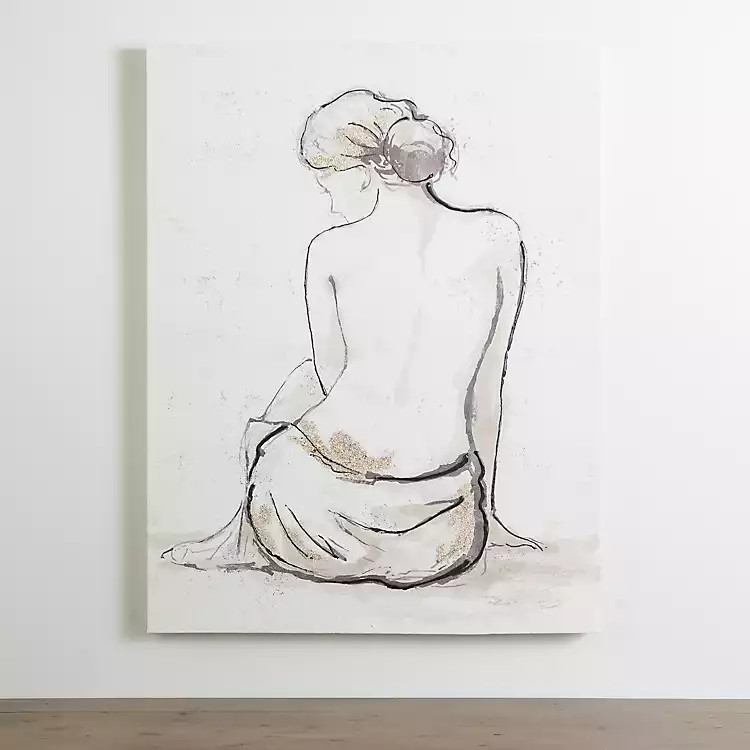 Figural Elegance Canvas Art Print | Kirkland's Home
