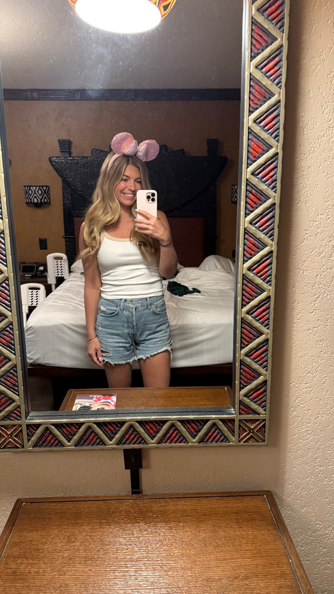 My favourite tank and shorts! They’re a longer length but not too long and feel very mom appropriate 🤪😂 TTS! 