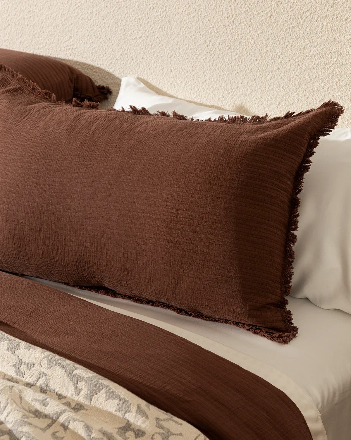 Hendricks Chocolate Cotton Shams (Set of 2) | McGee & Co. (US)