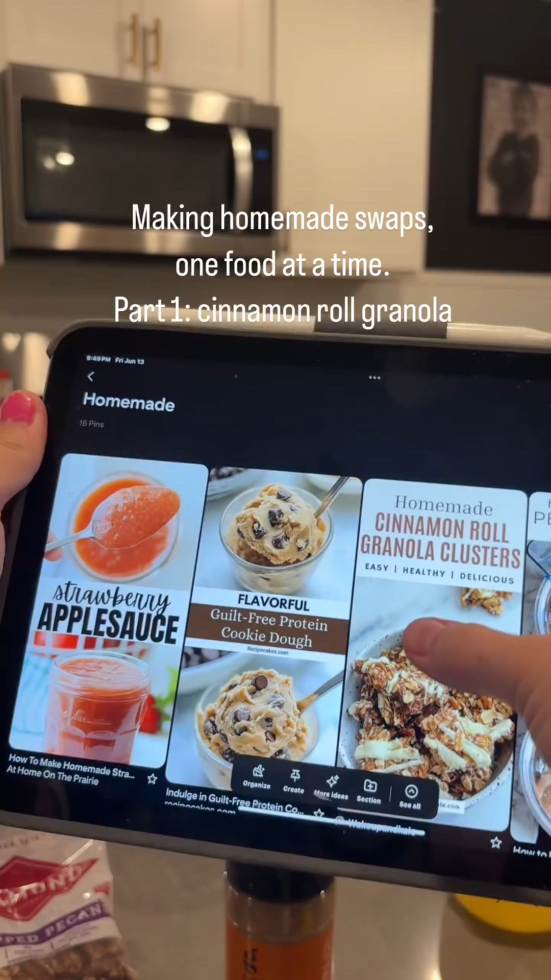 As a working mom, I barely have time to clean, let alone home make foods. Doing them one at a time is helping me to not feel overwhelmed! 

What are your favorite homemade swaps?

#healthyfood #homemade #snacks