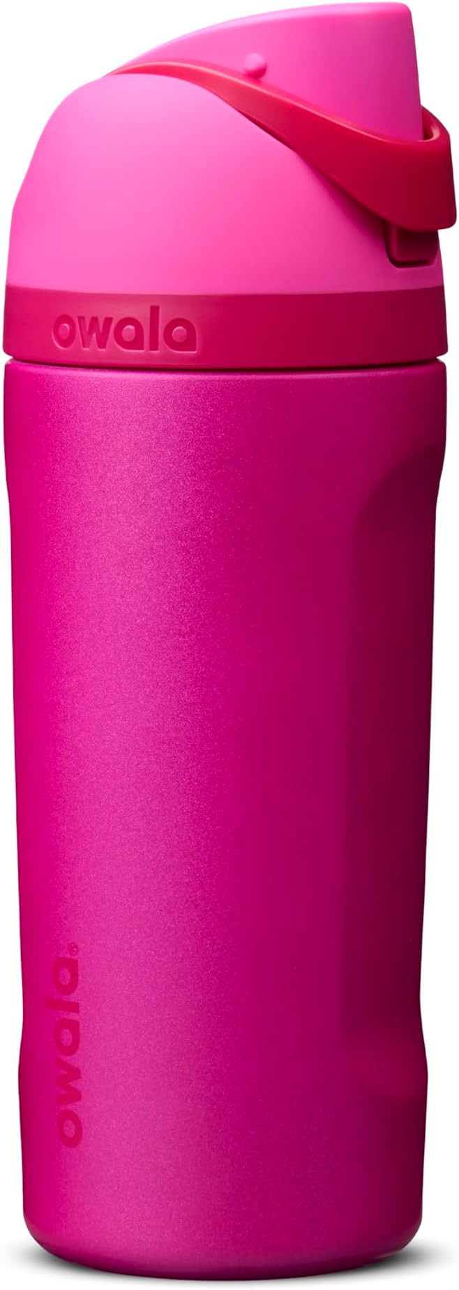 Owala FreeSip Kids Stainless Steel Water Bottle 16 oz Read My Lips | Amazon (US)