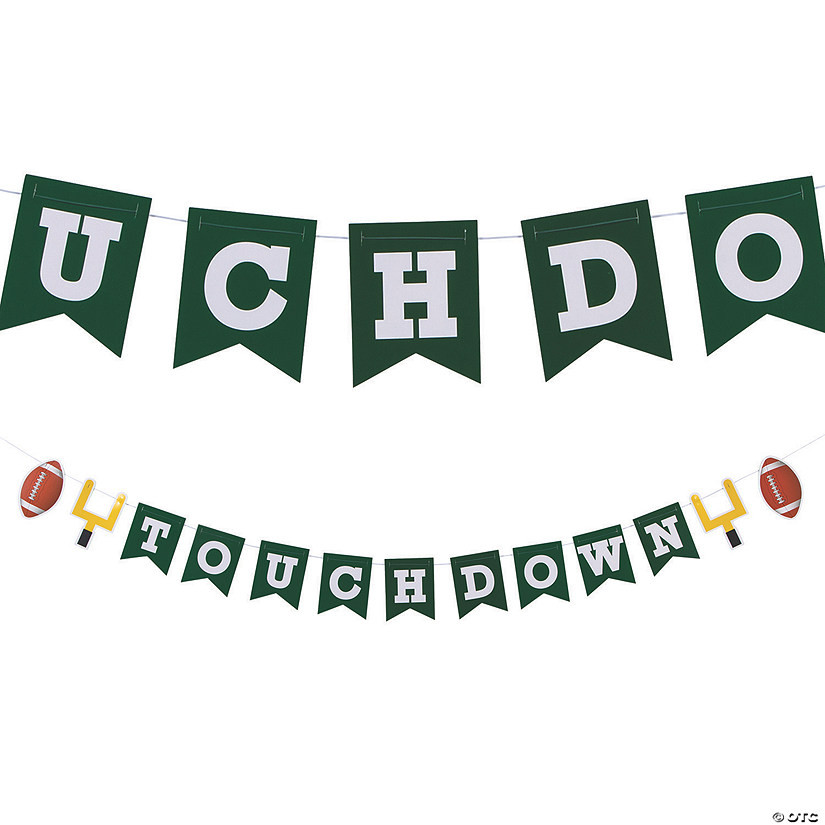Football Touchdown Garland | Oriental Trading Company