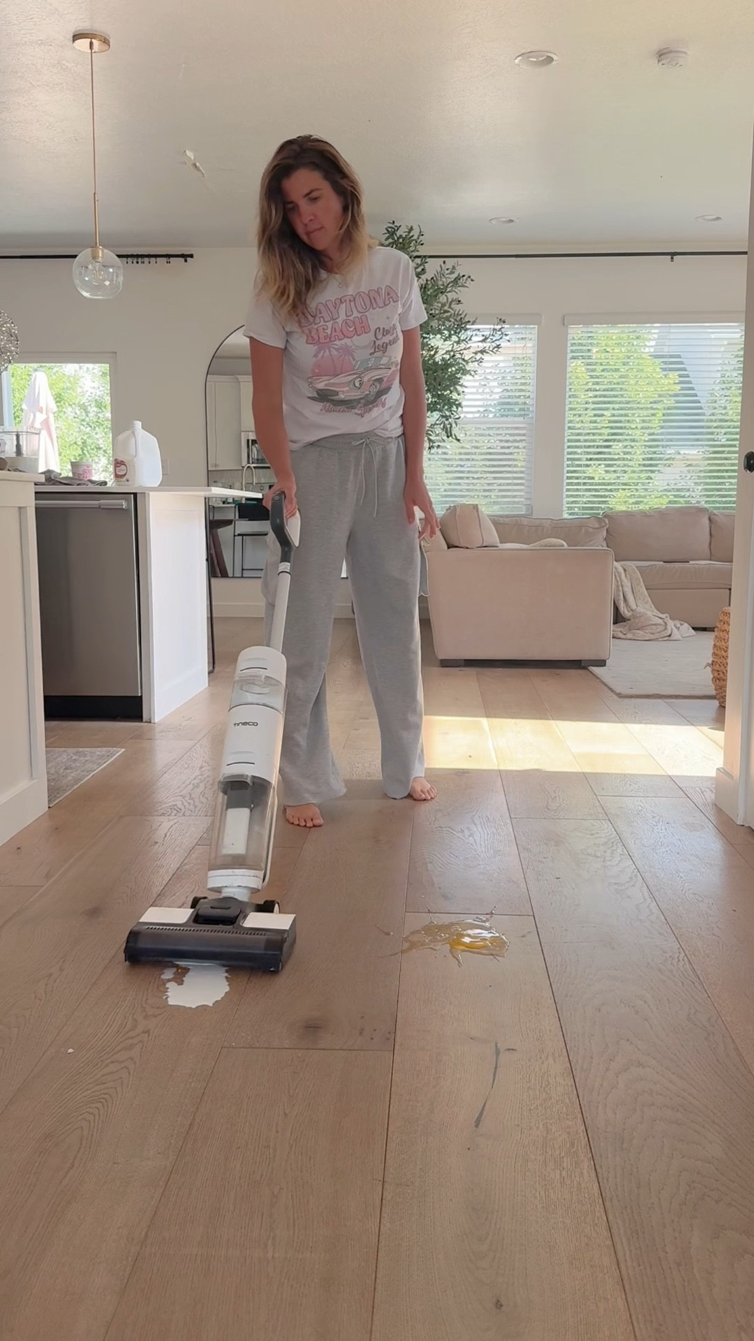 I’ve had this Tineco iFLOOR 3 Breeze since last October and it’s still my go-to for cleaning hardwood floors. Vacuums and mops at the same time = game changer 🙌

Tineco has a bunch of models on sale right now — I linked all the best ones in stories + my Amazon storefront as well! 