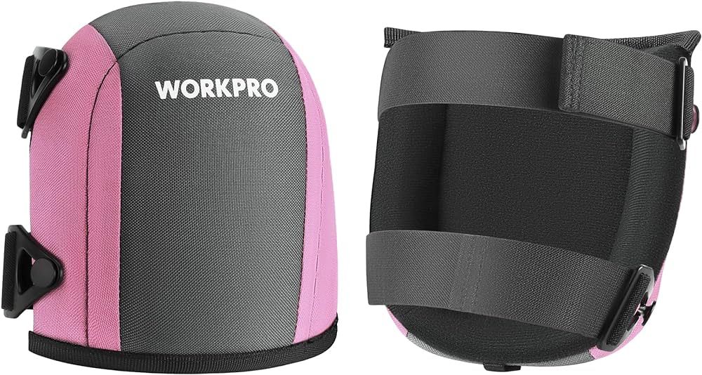 WORKPRO Garden Knee Pads For Unisex-Adult, Flooring Kneepads with Foam Padding, Comfortable Kneeling Cushion for Gardening, House Cleaning, Construction Work, 7.87"*6.75"*3" | Amazon (US)