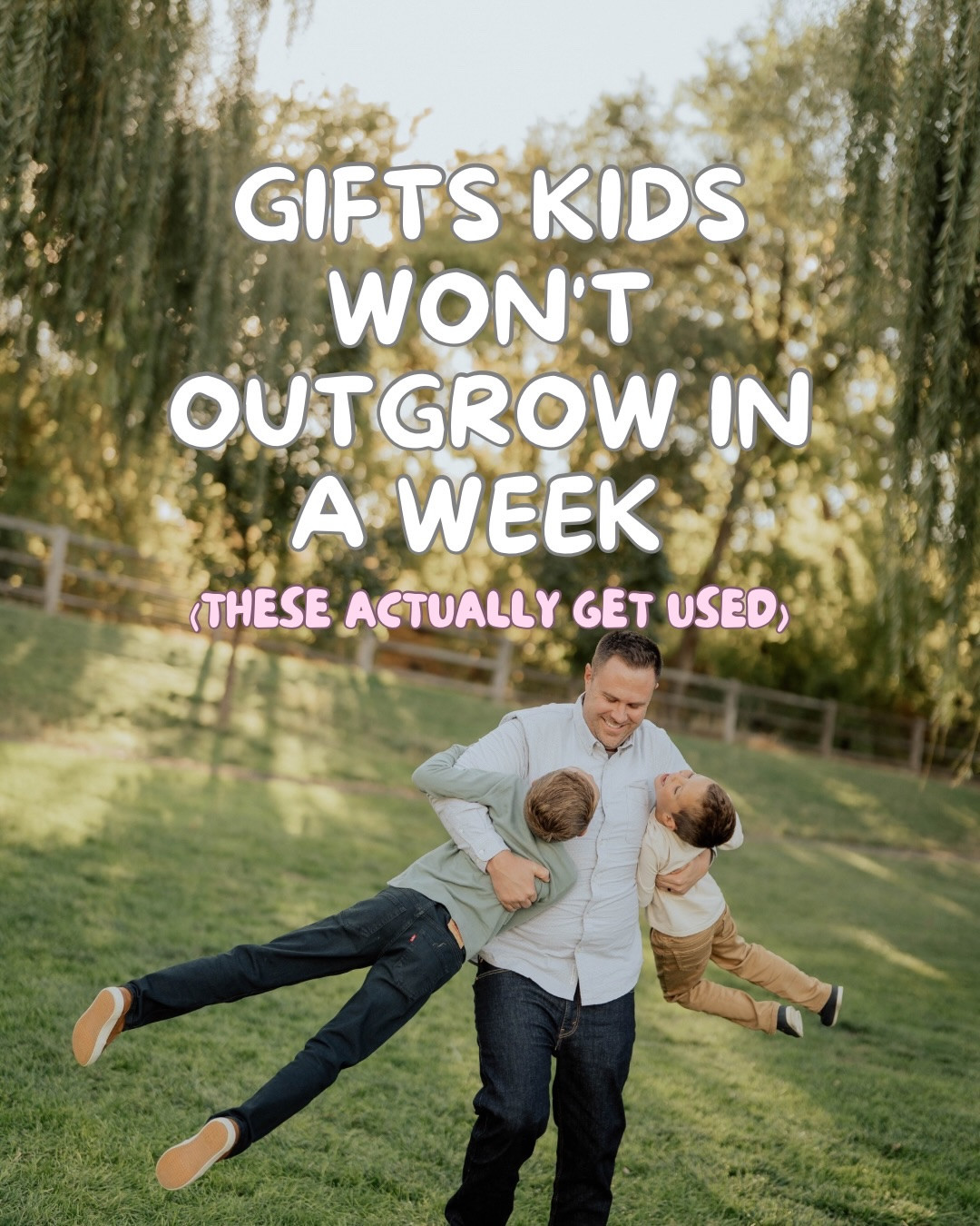 Gifts kids actually use > gifts that end up in a closet by next week.

These are fun, active, and perfect for keeping kids entertained long after the wrapping paper is gone.

#GiftIdeasForKids #KidsGiftGuide #ParentApproved #OutdoorPlay #FamilyFun

#LTKmomlife #LTKdayinmylife