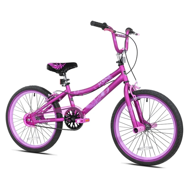 20" Kent 2 Cool BMX Bicycle, 20" Wheels, Child, Satin Purple | Walmart (US)