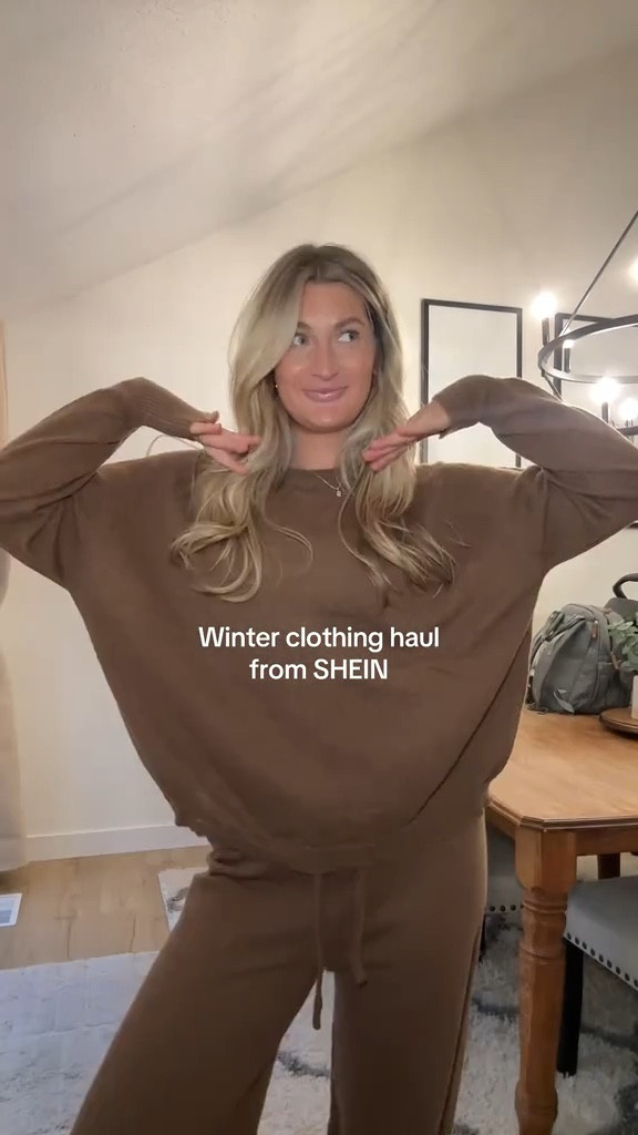 SHEIN haul, matching sets, cozy outfits, winter clothing haul, SHEIN finds 

#LTKCyberWeek #LTKActive #LTKFindsUnder50