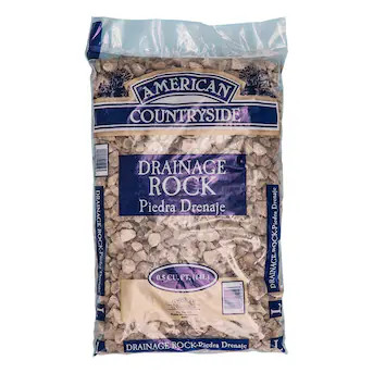 American Countryside 0.5-cu ft Gray Drainage Rock | Lowe's