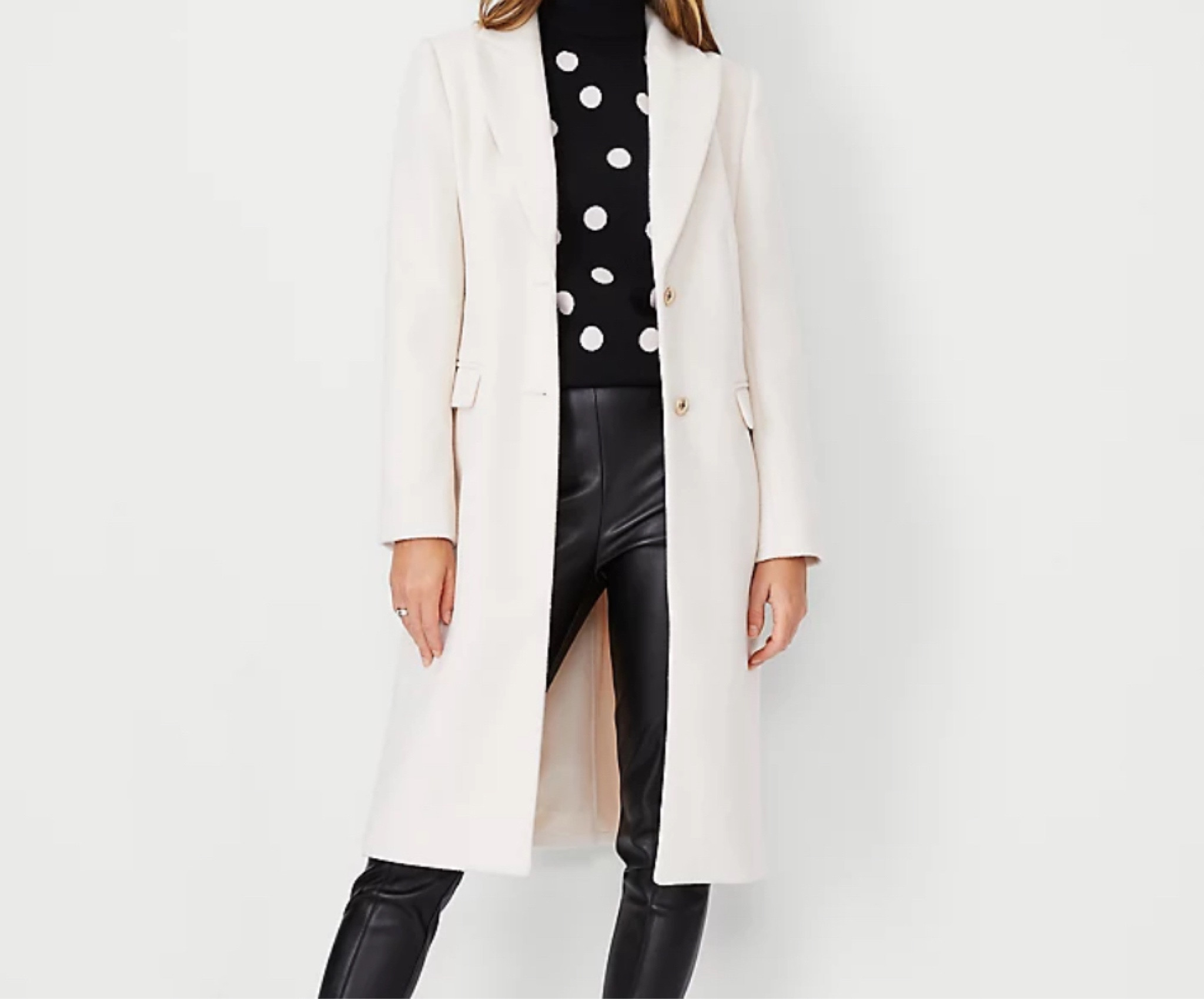 Loveee winter whites so much and this wool blend coat is adorable! Currently on sale for 40% off and available in most sizes!! 

#LTKHoliday #LTKsalealert #LTKSeasonal